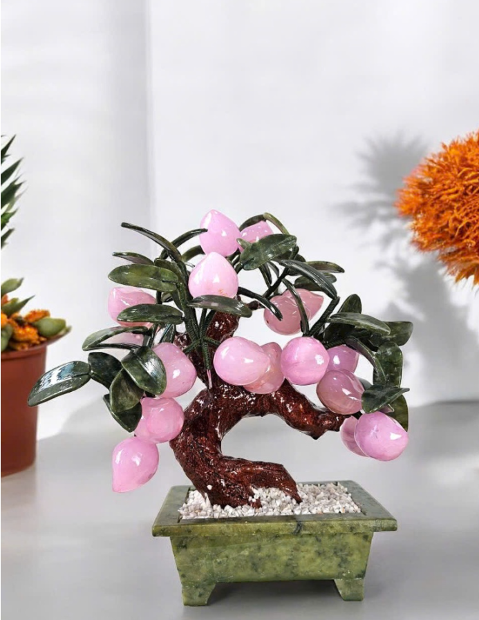 Kích thước và vị trí trưng bày cây đào phong thuỷ